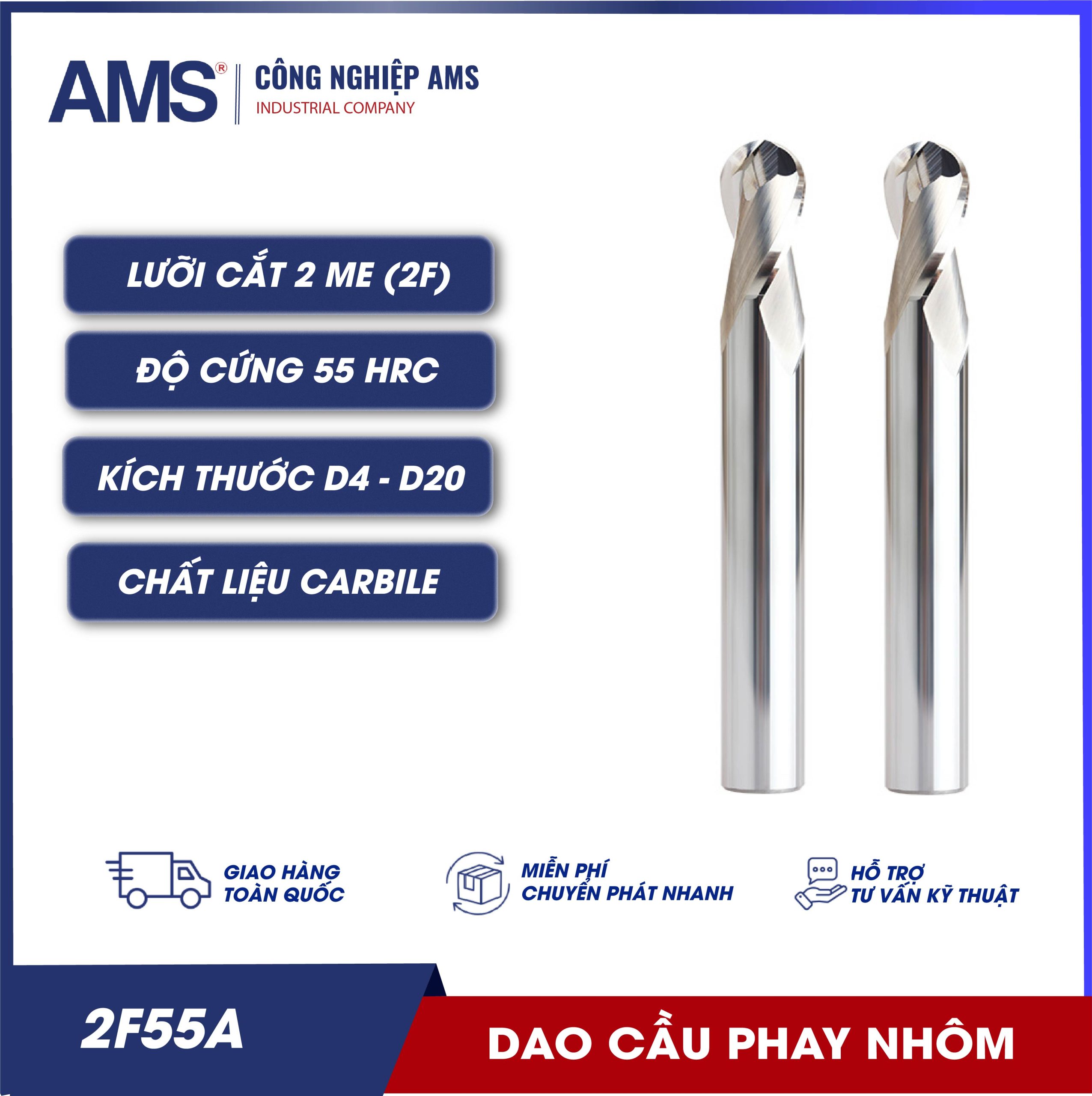 Dao cầu phay nhôm 2 me-04