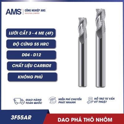 Dao phay phá thô nhôm