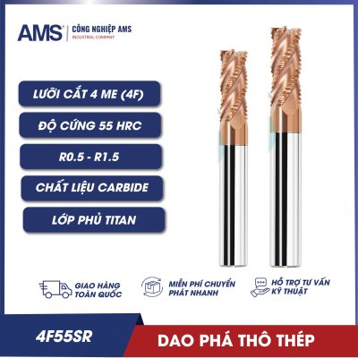 dao phay phá thô thép