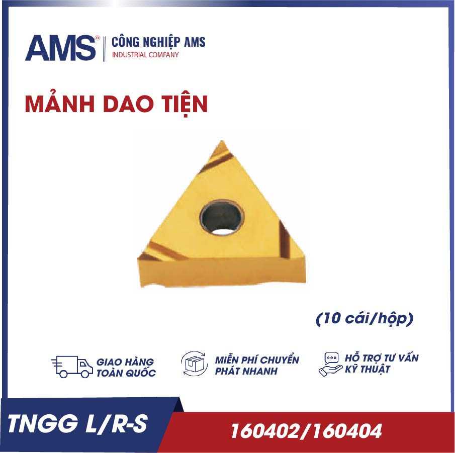 Mảnh dao tiện TNGG L/R - S
