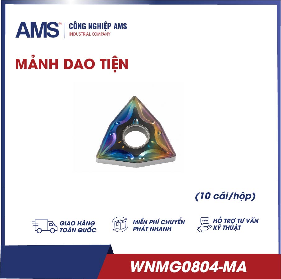 Mảnh chip tiện WNMG0804-MA