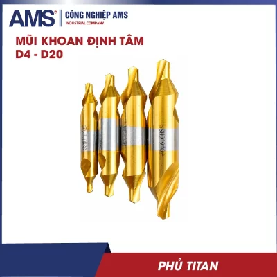 Mũi khoan định tâm thép gió
