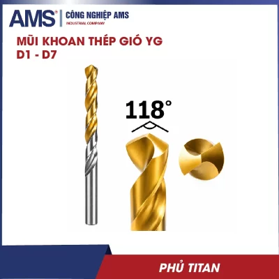 Mũi khoan thép gió YG-20