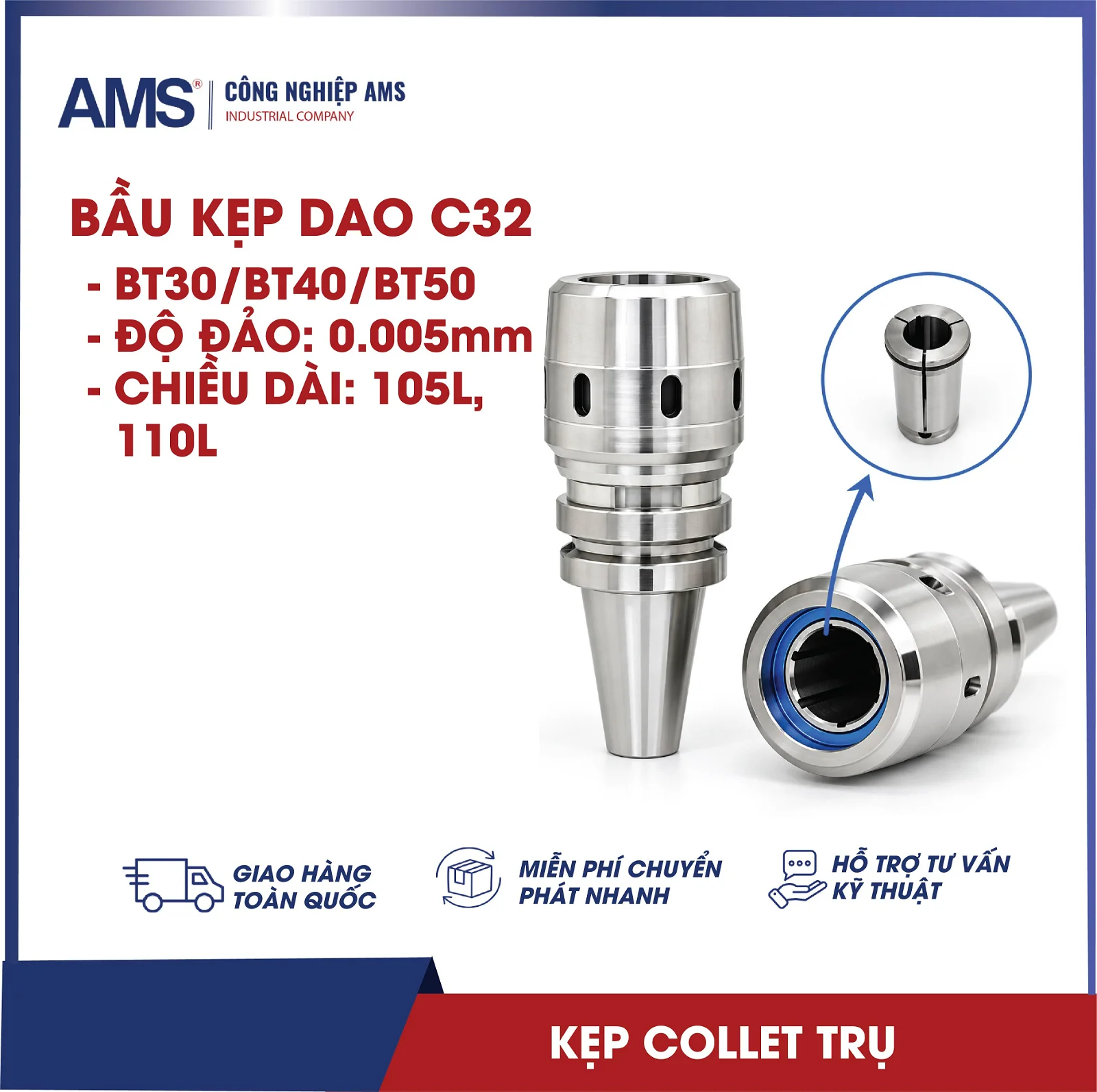 Bầu kẹp SC32