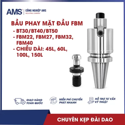 Bầu phay mặt đầu FBM