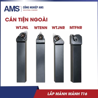 Cán dao tiện ngoài lắp mảnh T16-24