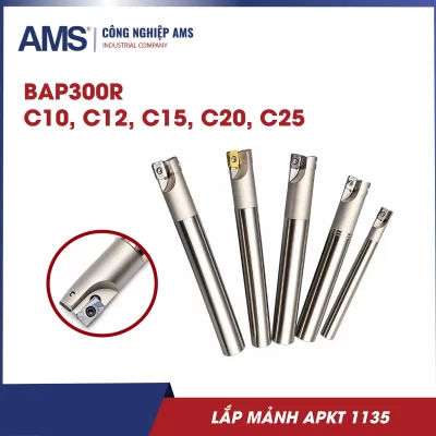 Cán dao BAP300R lắp mảnh APKT1135